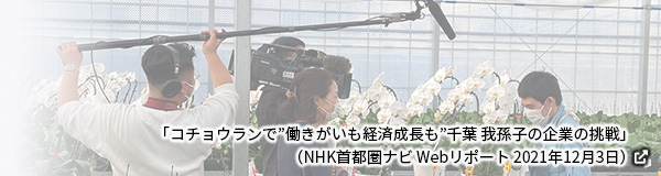 NHK「首都圏ニュース」取材の様子